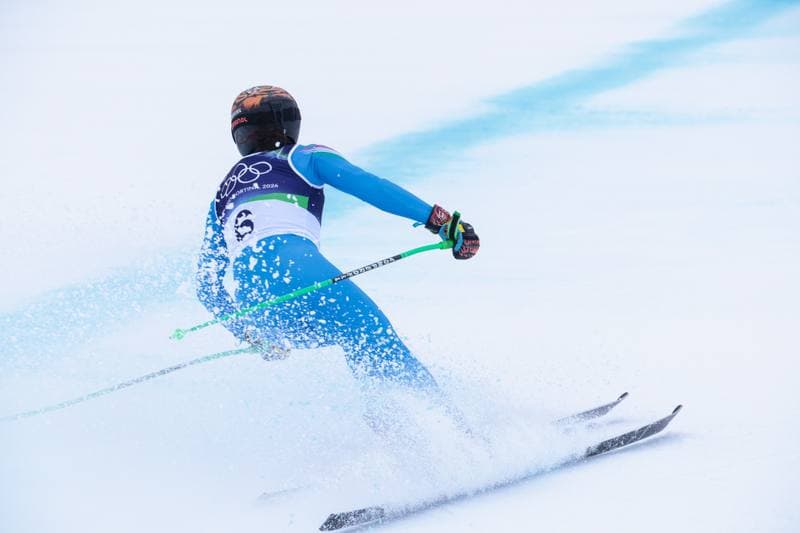 Alpine Skiing. Olympic Winter Games Milano-Cortina 2026. Women's Super-G. 12.02.2026
