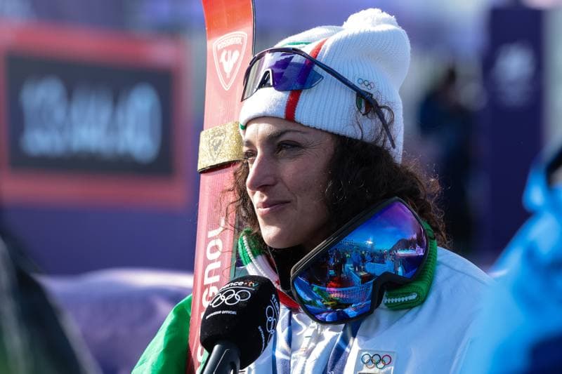 Alpine Skiing. Olympic Winter Games Milano-Cortina 2026. Women's Super-G. 12.02.2026