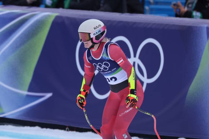 Alpine Skiing. Olympic Winter Games Milano-Cortina 2026. Women's Super-G. 12.02.2026