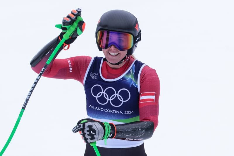 Alpine Skiing. Olympic Winter Games Milano-Cortina 2026. Women's Super-G. 12.02.2026