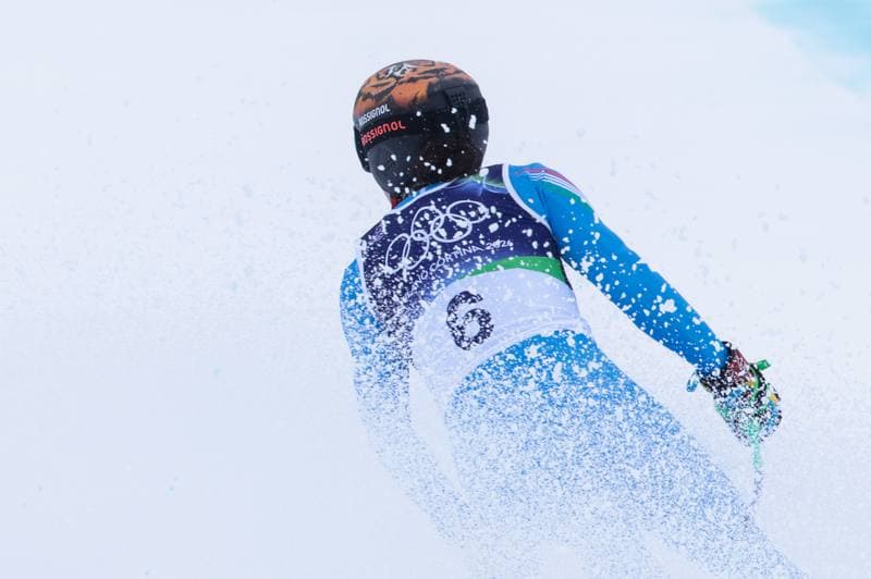 Alpine Skiing. Olympic Winter Games Milano-Cortina 2026. Women's Super-G. 12.02.2026