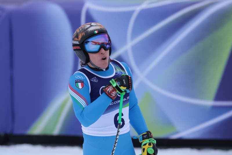 Alpine Skiing. Olympic Winter Games Milano-Cortina 2026. Women's Super-G. 12.02.2026