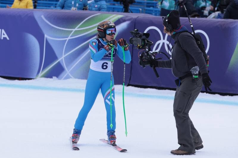 Alpine Skiing. Olympic Winter Games Milano-Cortina 2026. Women's Super-G. 12.02.2026