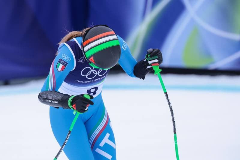 Alpine Skiing. Olympic Winter Games Milano-Cortina 2026. Women's Super-G. 12.02.2026