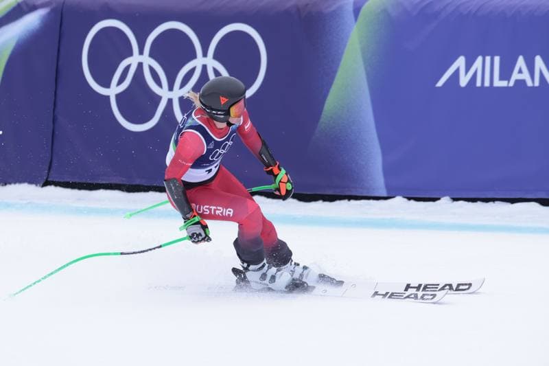Alpine Skiing. Olympic Winter Games Milano-Cortina 2026. Women's Super-G. 12.02.2026