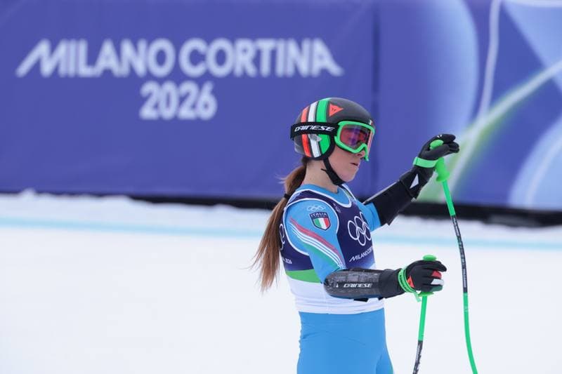 Alpine Skiing. Olympic Winter Games Milano-Cortina 2026. Women's Super-G. 12.02.2026
