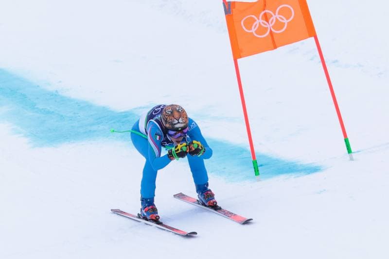 Alpine Skiing. Olympic Winter Games Milano-Cortina 2026. Women's Super-G. 12.02.2026
