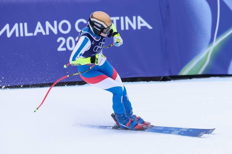 Alpine Skiing. Olympic Winter Games Milano-Cortina 2026. Women's Super-G. 12.02.2026