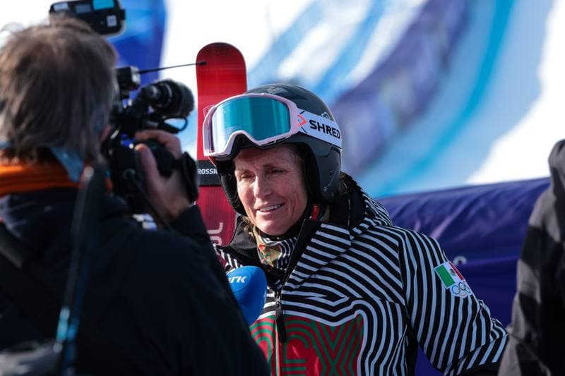 Alpine Skiing. Olympic Winter Games Milano-Cortina 2026. Women's Super-G. 12.02.2026