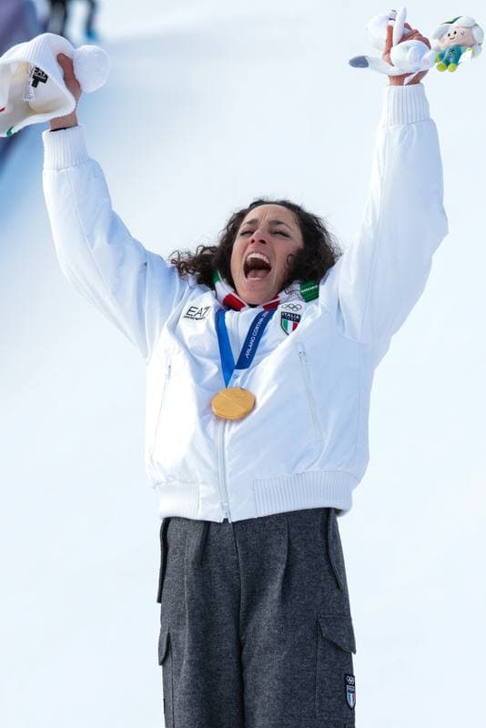 Alpine Skiing. Olympic Winter Games Milano-Cortina 2026. Women's Super-G. 12.02.2026