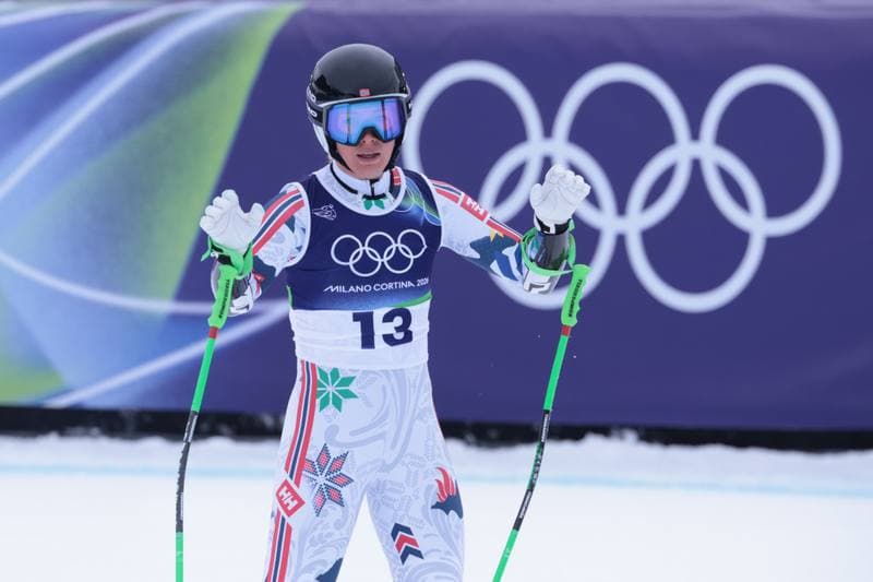Alpine Skiing. Olympic Winter Games Milano-Cortina 2026. Women's Super-G. 12.02.2026
