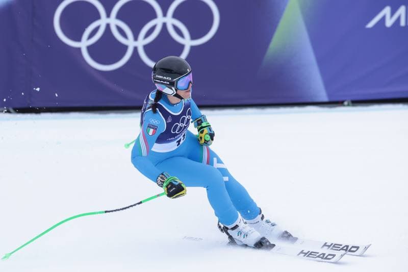Alpine Skiing. Olympic Winter Games Milano-Cortina 2026. Women's Super-G. 12.02.2026