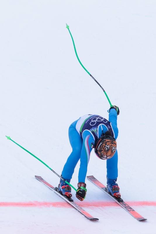 Alpine Skiing. Olympic Winter Games Milano-Cortina 2026. Women's Super-G. 12.02.2026