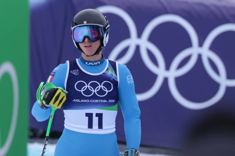 Alpine Skiing. Olympic Winter Games Milano-Cortina 2026. Women's Super-G. 12.02.2026
