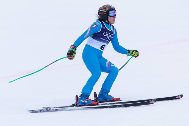 Alpine Skiing. Olympic Winter Games Milano-Cortina 2026. Women's Super-G. 12.02.2026