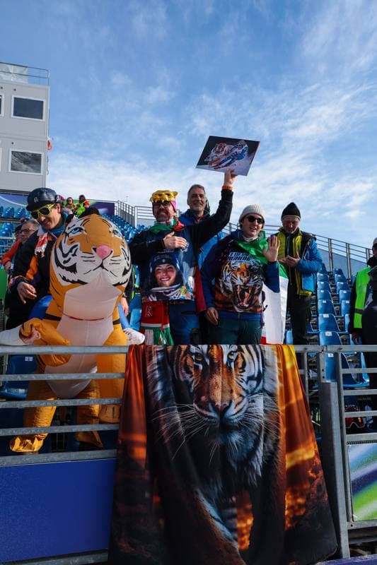 Alpine Skiing. Olympic Winter Games Milano-Cortina 2026. Women's Super-G. 12.02.2026