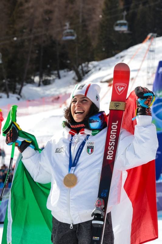 Alpine Skiing. Olympic Winter Games Milano-Cortina 2026. Women's Super-G. 12.02.2026