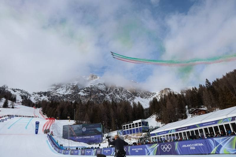 Alpine Skiing. Olympic Winter Games Milano-Cortina 2026. Women's Super-G. 12.02.2026