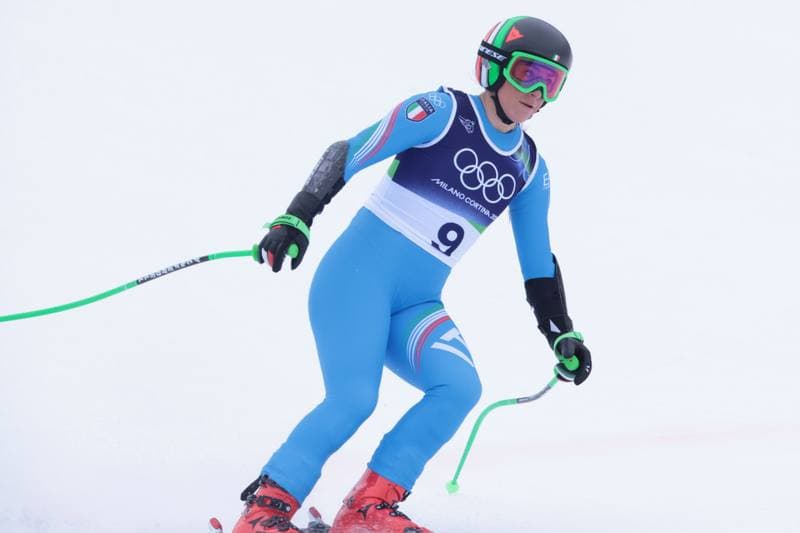 Alpine Skiing. Olympic Winter Games Milano-Cortina 2026. Women's Super-G. 12.02.2026