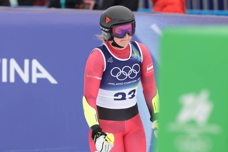 Alpine Skiing. Olympic Winter Games Milano-Cortina 2026. Women's Super-G. 12.02.2026