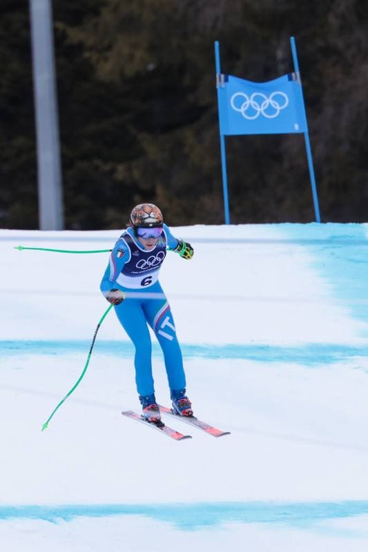 Alpine Skiing. Olympic Winter Games Milano-Cortina 2026. Women's Super-G. 12.02.2026