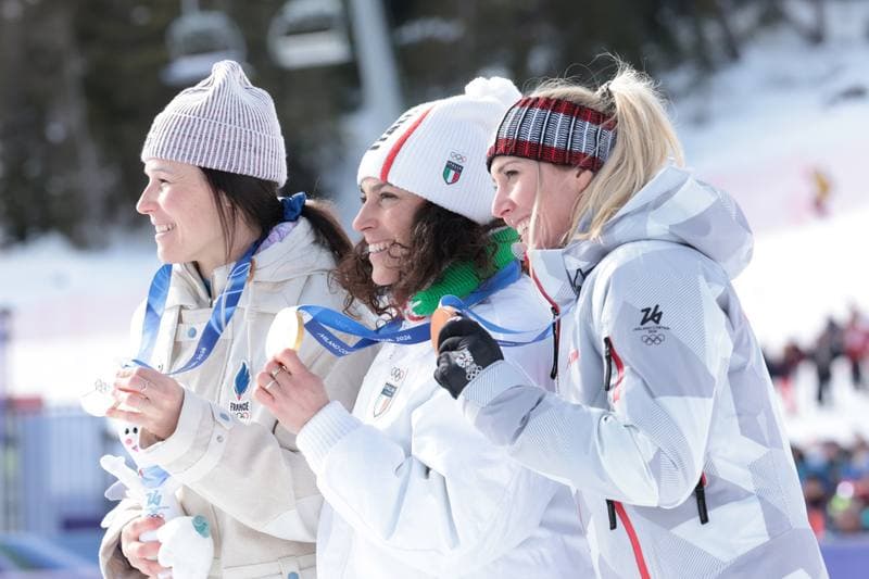 Alpine Skiing. Olympic Winter Games Milano-Cortina 2026. Women's Super-G. 12.02.2026
