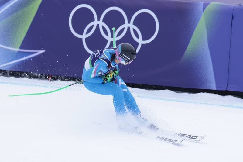Alpine Skiing. Olympic Winter Games Milano-Cortina 2026. Women's Super-G. 12.02.2026