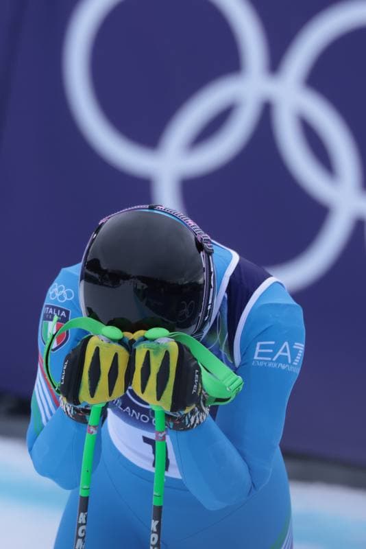Alpine Skiing. Olympic Winter Games Milano-Cortina 2026. Women's Super-G. 12.02.2026