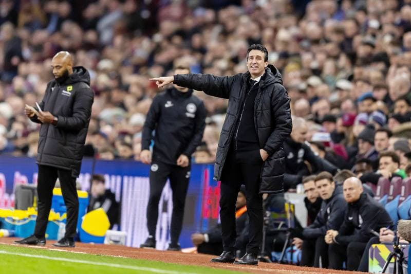 Football. Premier League. Aston Villa - Brighton & Hove Albion. 11.02.2026