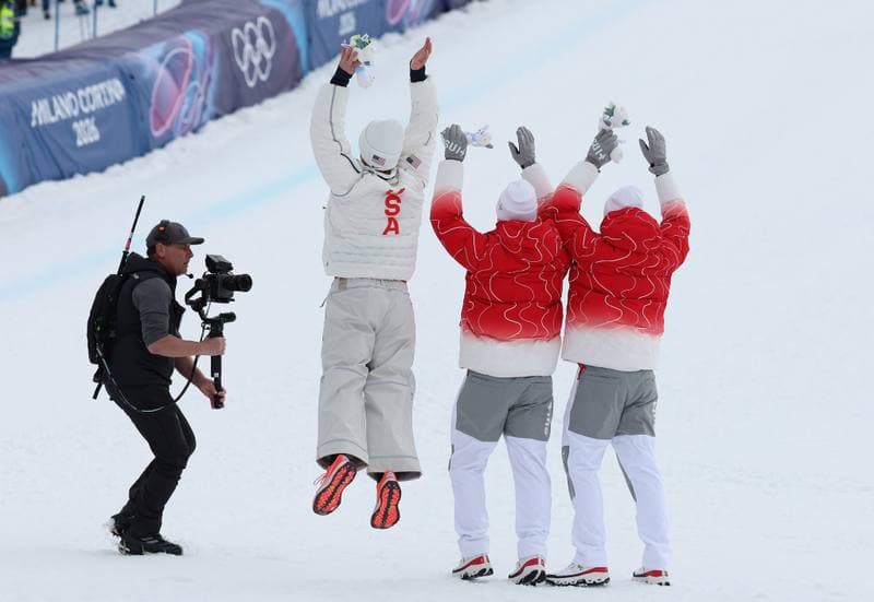 Alpine Skiing. Olympic Winter Games Milano-Cortina 2026. Men's Super-G. 11.02.2026