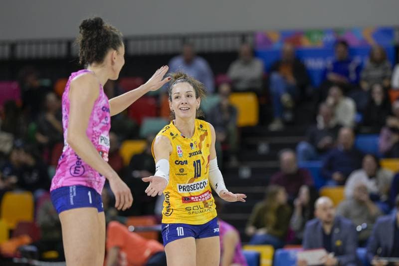 Volleyball. Italian Serie A1 Women. Il Bisonte Firenze - Prosecco Doc A.Carraro Imoco Conegliano. 10.02.2026