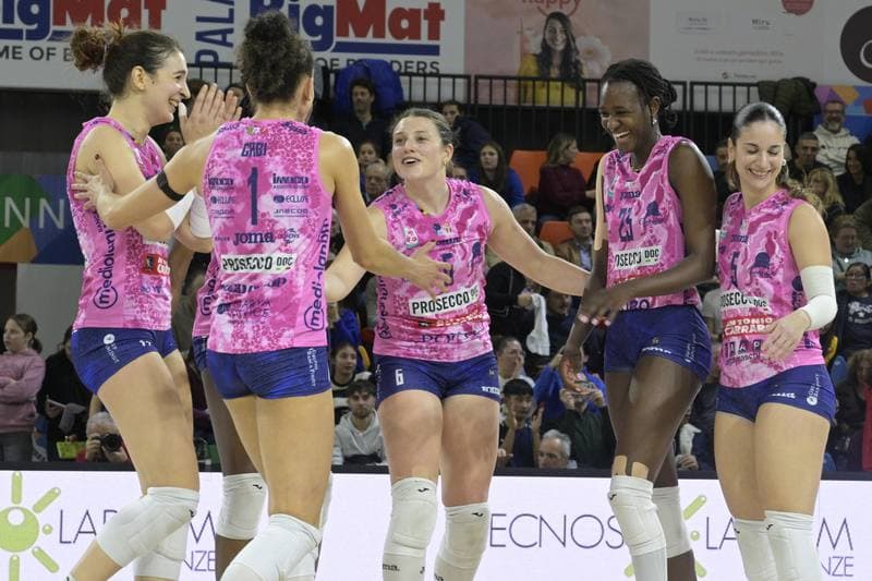 Volleyball. Italian Serie A1 Women. Il Bisonte Firenze - Prosecco Doc A.Carraro Imoco Conegliano. 10.02.2026