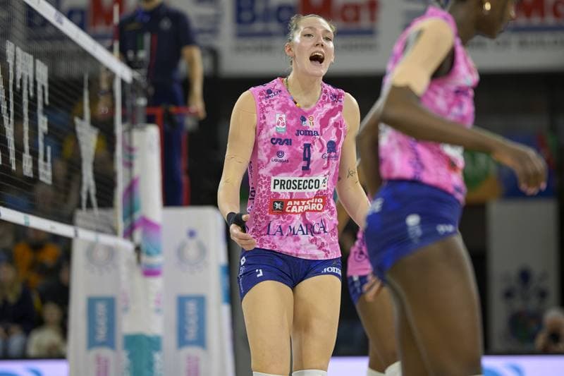 Volleyball. Italian Serie A1 Women. Il Bisonte Firenze - Prosecco Doc A.Carraro Imoco Conegliano. 10.02.2026