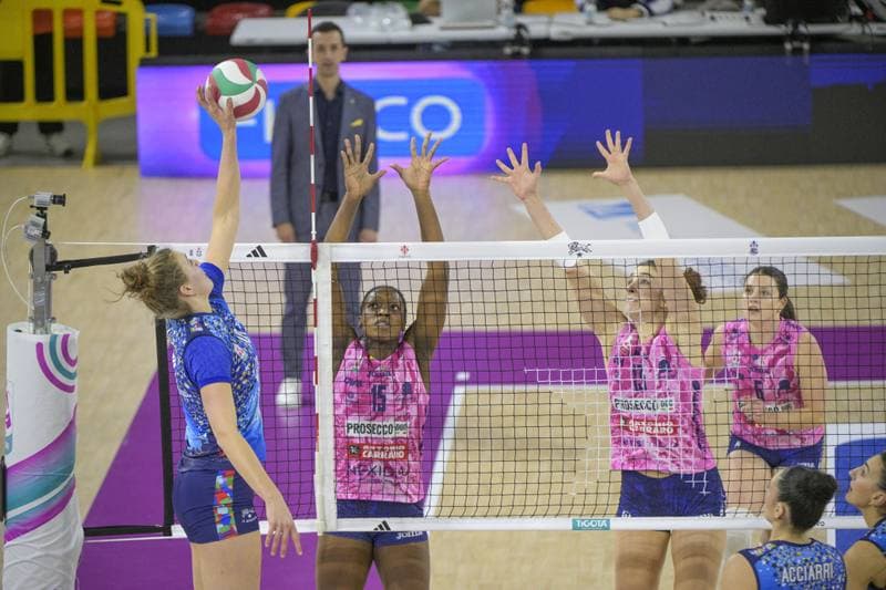 Volleyball. Italian Serie A1 Women. Il Bisonte Firenze - Prosecco Doc A.Carraro Imoco Conegliano. 10.02.2026