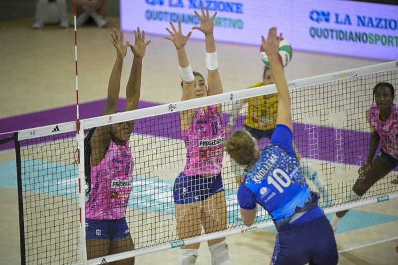Volleyball. Italian Serie A1 Women. Il Bisonte Firenze - Prosecco Doc A.Carraro Imoco Conegliano. 10.02.2026