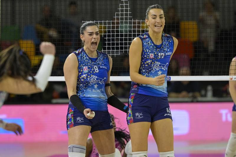 Volleyball. Italian Serie A1 Women. Il Bisonte Firenze - Prosecco Doc A.Carraro Imoco Conegliano. 10.02.2026
