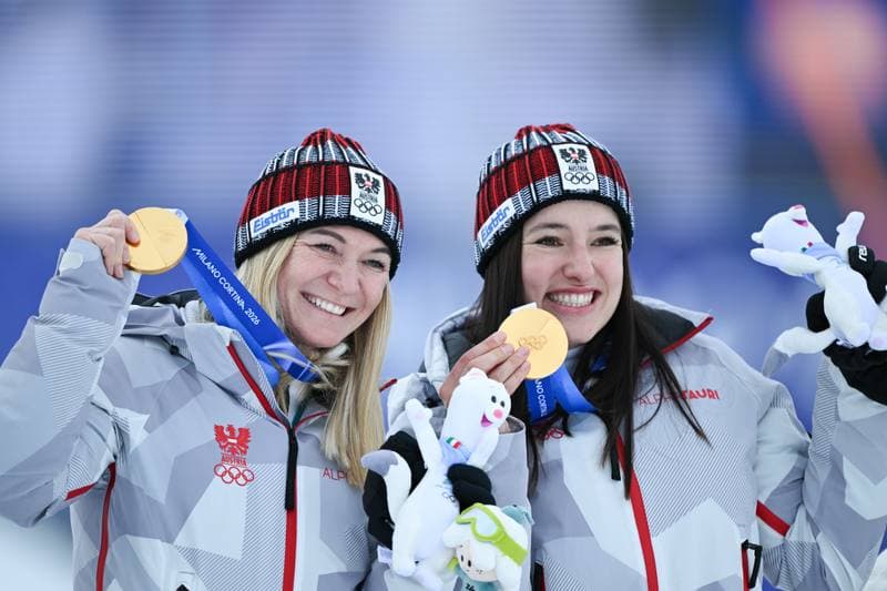 Alpine Skiing. Olympic Winter Games Milano-Cortina 2026. Women's Team Combined. 10.02.2026