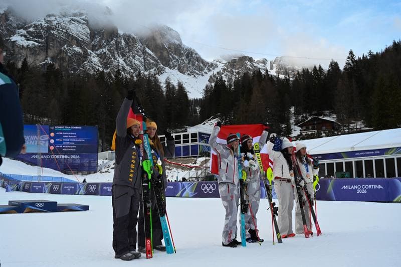 Alpine Skiing. Olympic Winter Games Milano-Cortina 2026. Women's Team Combined. 10.02.2026