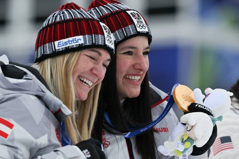 Alpine Skiing. Olympic Winter Games Milano-Cortina 2026. Women's Team Combined. 10.02.2026