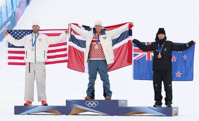 Freestyle Skiing. XXV Olympic Winter Games. Final Men's Freeski SlopeStyle. 14.02.2026