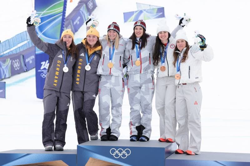 Alpine Skiing. Olympic Winter Games Milano-Cortina 2026. Women's Team Combined. 10.02.2026