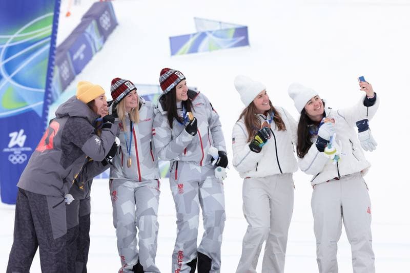 Alpine Skiing. Olympic Winter Games Milano-Cortina 2026. Women's Team Combined. 10.02.2026
