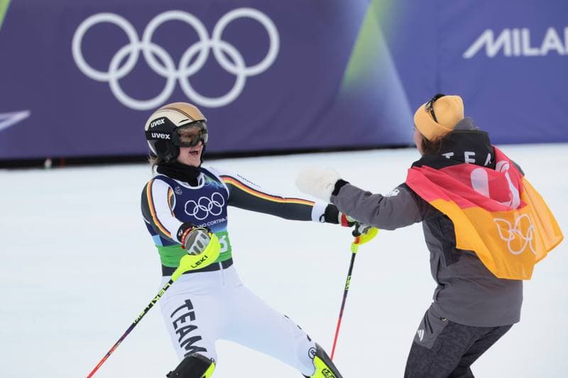 Alpine Skiing. Olympic Winter Games Milano-Cortina 2026. Women's Team Combined. 10.02.2026