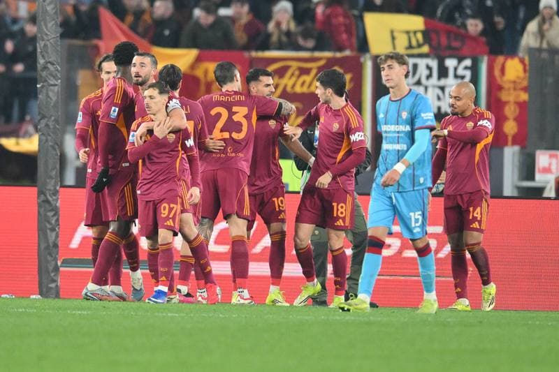 Football. Serie A. AS Roma - Cagliari Calcio. 09.02.2026