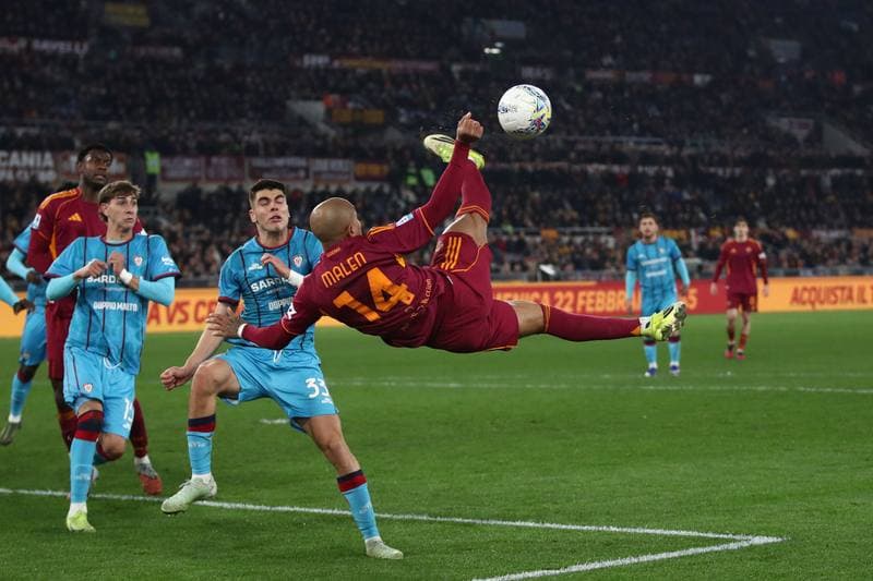 Football. Serie A. AS Roma - Cagliari Calcio. 09.02.2026