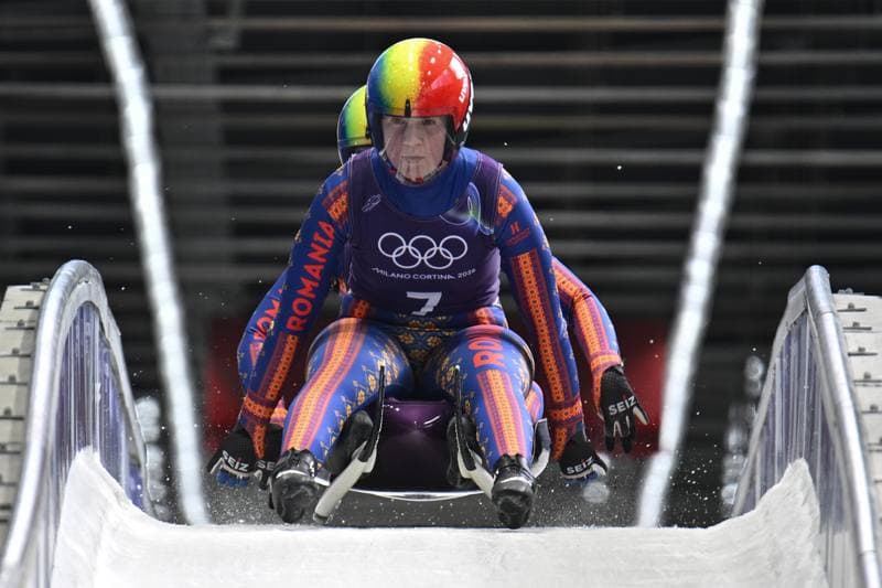 Luge. Olympic Winter Games Milano-Cortina 2026. Day 1. 09.02.2026