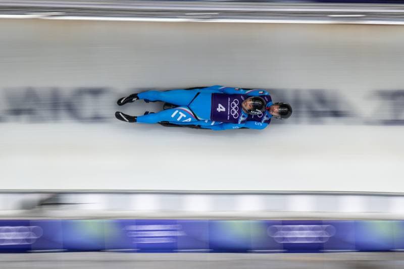 Luge. Olympic Winter Games Milano-Cortina 2026. Day 1. 09.02.2026