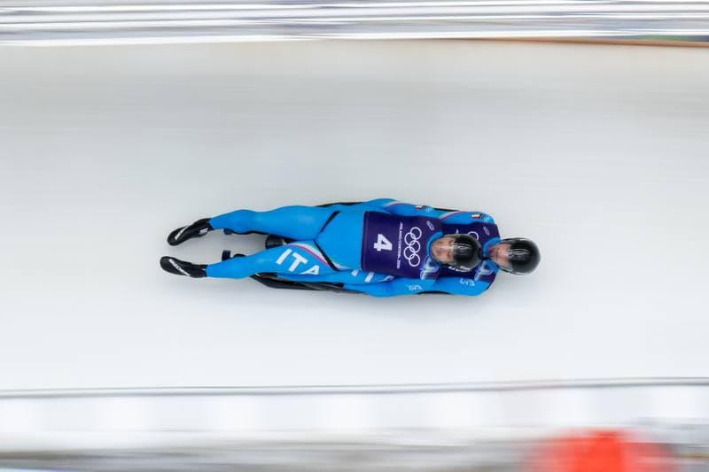 Luge. Olympic Winter Games Milano-Cortina 2026. Day 1. 09.02.2026