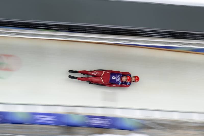 Luge. Olympic Winter Games Milano-Cortina 2026. Day 1. 09.02.2026