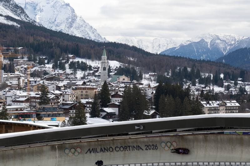 Luge. Olympic Winter Games Milano-Cortina 2026. Day 1. 09.02.2026